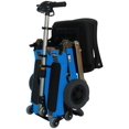 thumbnail image 2 of Luggie Standard Folding Travel Mobility Scooter - Blue 4 Wheels, 2 of 4