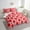White Deepred, variant on YST Twin Bed in a Bag Christmas Comforter Set with Sheets 7Pieces All Season Merry Christmas Bedding Sets with Comforter, Pillow Sham, Flat Sheet, Fitted Sheet and Pillowcase