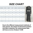thumbnail image 3 of Jumpsuits for Women Elegant Long Sleeve Sexy V Neck Casual Long Wide Leg Pants（black）, 3 of 5