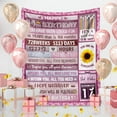 thumbnail image 2 of 21st Birthday Gifts for Her, Gifts for 21 Year Old Girls Female, 21st Birthday Decorations for Girls, 21st Bday Gift Ideas, Happy 21st Birthday Gifts for Bestie Sister Blankets 50" x 60", 2 of 6