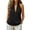 A1-Black, variant on Womens Halter Tank Top Plus Size Linen Tops Flowy Tank Tops V Neck Tank Tops Linen Tank Tops for Women Linen Summer Blouses Cute Tank Tops Linen Tops for Women Linen Shirts Blue S