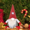 thumbnail image 5 of Gnomos navideños Papá Noel de peluche, figuras de elfos enanos navideños de 11 pulgadas, adornos navideños, decoración de mesa para suministros para festivales navideños, muñeco de, 5 of 5