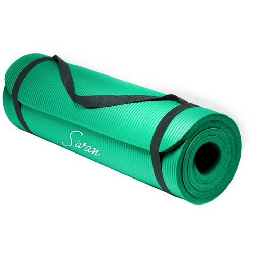 Sivan Health and Fitness 1/2" Extra Thick 71" Long NBR Comfort Foam