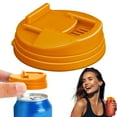 thumbnail image 2 of Ajhhao Lids For Cans Can Lids Pop Can Lids Soda Can Lids, BPA-Free Reusable Beverage Can Covers Protector & Stopper For Soda, Beer, Drink, Fits Standard Size Cans Pop Can Covers Soda Can Cover, 2 of 8