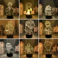 thumbnail image 1 of Jujutsu Kaisen Inumaki Toge lámpara LED 3D, Ryomen Sukuna Satoru Gojo Itadori Yuji Manga, regalos para niños, decoración de luces nocturnas de Anime, 1 of 4