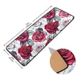 thumbnail image 2 of Ryvnso Flowers Roses Hallway Runner Rugs Floor Carpet Non Slip Entryway Mat 2' x 6', 2 of 7
