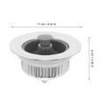thumbnail image 4 of HEANUJJ Kitchen Drain Strainers with Stainless Steel Basket and ABS Filter for Sink Drainage in Assorted Colors, 4 of 8
