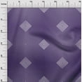 thumbnail image 3 of oneOone Polyester Spandex Purple Fabric Moire Craft Projects Decor Fabric Printed By The Yard 56 Inch Wide, 3 of 4