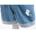 thumbnail image 5 of Conjunto de Camiseta Floral Hawaiana y Shorts de Mezclilla para Niñas, Atuendo de Playa Tropical para Niños, Disfraces de Halloween para Niños Pequeños, 5 of 5