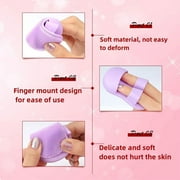 Silicone Facial Cleansing Brush Gentle Exfoliator Deep Pore Cleanser Handheld Skin Scrubber Massage Tool For Daily Beauty Care