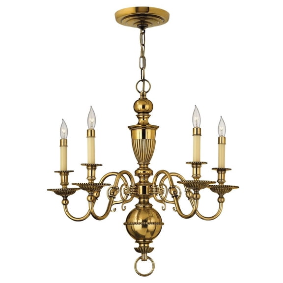 4415BB Hinkley Lighting Cambridge - Chandelier in Traditional Style - 25.25 Inches Wide by 26.25 Inches High