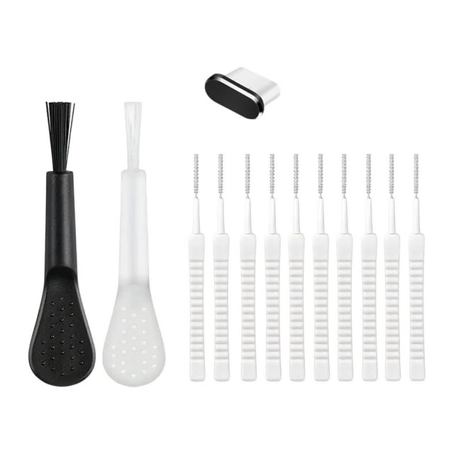Kit de herramientas de limpieza de puertos de carga de teléfono Protección de puertos Puertos Cover Cubierta de dispositivos electrónicos 13 piezas