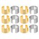 thumbnail image 1 of 12 fundas adaptadoras para batería: convertidor de terminal, borne positivo y negativo, cuña de cable, adaptadores para ánodo y cátodo., 1 of 8
