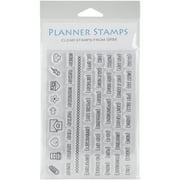 SRM Planner Clear Stamps 4"X6"-Notes To Self