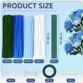 thumbnail image 2 of Kit de limpiapipas para manualidades Suzurana, 400 unidades con accesorios, color azul, 2 of 8