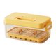 thumbnail image 2 of Rejilla para hielo, bandeja para cubitos de hielo, bandejas para hielo, prensa de gran capacidad, bandeja para hielo desmoldable, caja de almacenamiento para hacer hielo en el hogar, 28 compartimentos, 2 of 6