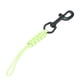 thumbnail image 2 of Cordón de buceo tejido a mano Correa antipérdida Cuerda de seguridad subacuática luminosa Equipo BCD de buceo con hebilla de liberación rápida de acero inoxidable 316 Verde luminoso, 2 of 12