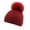 Wine, variant on Baby Boy Hats 6-12 Months Children's for Knitted Knitted Hat Boys and and Warm Winter for Girls Hat Autumn Woolen Hat Toddler Summer Hat 18-24 Months Boy One Size