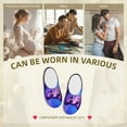 thumbnail image 7 of Kdxio Play Gaming Women's Men's Slippers Plush Slip-On House Slipper for Winter Indoor Soft Cushion Non-slip Fluffy Slides Slippers-8, 7 of 7