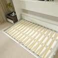 thumbnail image 5 of Royard Oaktree Twin Size Horizontal Murphy Bed with Shelves, Foldable Wall Bedframe with Gas Struts, 5 of 7
