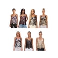 thumbnail image 3 of LMLYSoH Women's Glitter Sequin Cami Tops Sleeveless Spaghetti Strap V Neck Camisole Summer Clubwear, 3 of 9