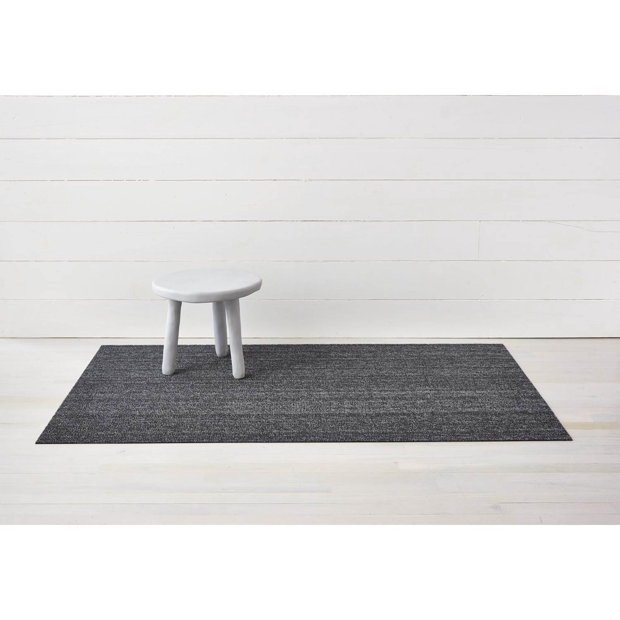 Chilewich 24 in. W X 36 in. L Charcoal/Gray Heathered Vinyl Utility Mat
