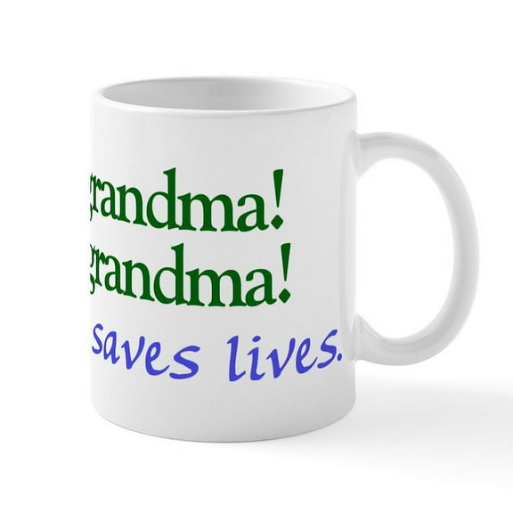 CafePress - Let's Eat Grandma! Mug - 11 oz Ceramic Mug - Novelty Coffee Tea Cup