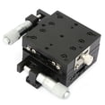 thumbnail image 2 of XY Linear Stage Black Anodized  Aluminium Alloy Xy Linear Guide  Using Effect Trimming Platform Mechanical Equipment Laboratory  Inspection, 2 of 8