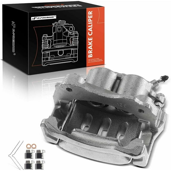 A-Premium Disc Brake Caliper Assembly with Bracket Compatible with Lexus IS300 2001-2005 Front Left Driver Side