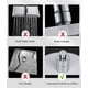 thumbnail image 5 of LED Shower Head, 20CM Illuminated Shower Head, Color Shower Head, LED Shower Head with 7 Colors, Round LED Rain Shower Head, LED Illuminated Shower He, 5 of 5