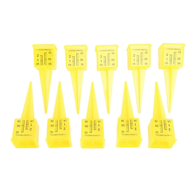 Pluviómetro, Pluviómetro Para Exteriores De 1,5 Pulgadas, 10 Piezas, Práctico Para Jardinería