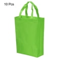 thumbnail image 3 of Unique Bargains Sac-Cadeau Réutilisable en Non-Tissé de Style Vertical 36x25 cm, Vert, Lot de 10, 3 of 5