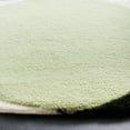 thumbnail image 3 of SAFAVIEH Rodeo Drive Darien Abstract Area Rug, Green/Black, 6' x 6' Round, 3 of 11