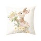 thumbnail image 2 of Funda de almohada de tela, funda de almohada de Pascua, hogar, huevo de Pascua, conejos, decoración del festival, funda de cojín, decoraciones de Pascua, decoraciones de Pascua, decoración de otoño, d, 2 of 6