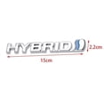 thumbnail image 1 of Hybrid For Toyota Badge Emblem 3d Chrome Logo Car Sticker Prius Rav4 Yaris, 1 of 1