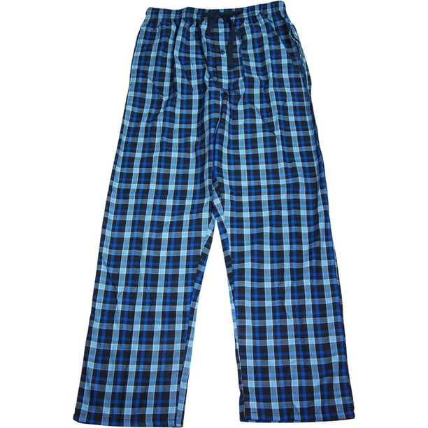 Hanes - Hanes Mens Big Plaid Woven Blend Lounge Pajama Sleep Pant ...