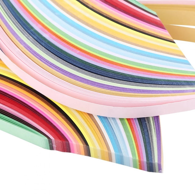 Papel para filigranas Bling Bling Juego de 720 piezas multicolor 36 colores