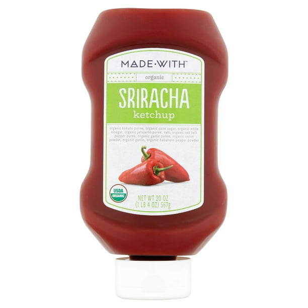 Made With Ketchup Sriracha Org,20 Oz (Pack Of 12)
