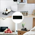 thumbnail image 5 of Bandeja De Tocador De Cerámica Rectángulo Pequeño, Bandeja De Bañera Organizador De Baño, Soporte De Cosméticos Para Tejido Vela Toalla Anillo De Joyería Aparador -1 Pc, 5 of 5