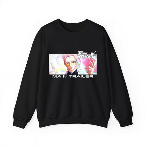 To Be HERO X Merch Main Trailer Crewneck Sweatshirt Men Women Anime Series Long Sleeve Graphic Top