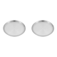 thumbnail image 1 of Plato para acampar, vajilla de acero inoxidable, contenedor de comida, plato de Picnic (20cm), 2 uds., 1 of 5