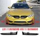 thumbnail image 2 of 1Pair Front Bumper Lower Grille Cover Trim for BMW F80 F82 M3 M4 12-18 51118056599 51118056600 Air I, 2 of 5