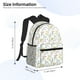 thumbnail image 2 of Disketp Floral Mochila Ligera Clásica con Múltiples Bolsillos, Mochila Casual para Hombre y Mujer, Ideal para Escuela, Trabajo y Viajes, 2 of 6