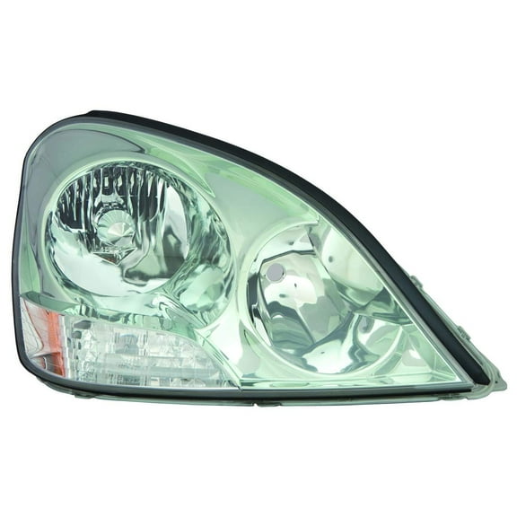 New Standard Replacement Passenger Side Headlight, Fits 2001-2003 Lexus LS430