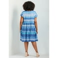 thumbnail image 2 of Avenue Women's Plus Size Unwind Tiers Dress, 2 of 2
