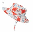 thumbnail image 1 of Hat Cartoon Pattern Printed Anti-fade Polyester Baby Fisherman Cap for Kids, 1 of 10