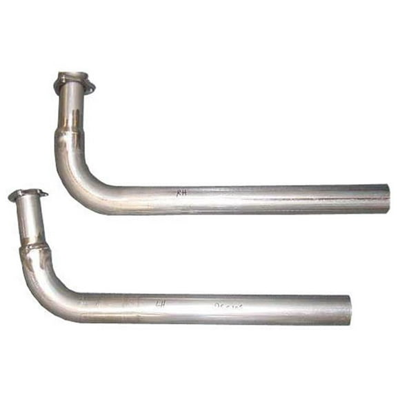 Pypes Performance Exhaust PYPDCC10S 2.5 in. dia. Stainless Steel Down Pipe for 1967-1981 Chevy Corvette&#44; Small Block Chevy
