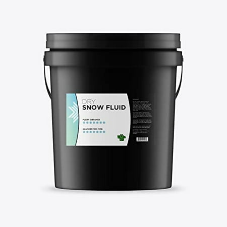 Froggys Flakes - 5 Gallon Pail - Snow Machine Juice Fluid - Dry Formula (50-75 Feet Float/Drop)