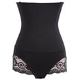thumbnail image 6 of SAYFUT Firm Control Shapewear, Shaping Hi-Waist Boyshort, Tummy Waist Trainer Cincher Shaper, Style 558B, Black, 6 of 7