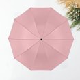 thumbnail image 2 of LCXmlly Umbrella Parasol Strong Umbrella Ribs Reverse Design Rain Protection Windproof Folding Sunshade Waterproof Foldable Sunny Umbrella Outdoor, 2 of 8